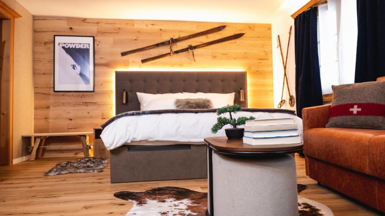 Wunderstay Alpine 3 Chic Studio Central Location Klosters Exterior foto